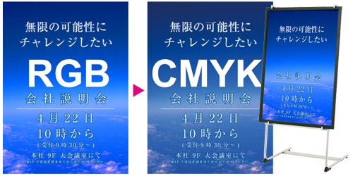 RGB CMYK変換ツール(無料)